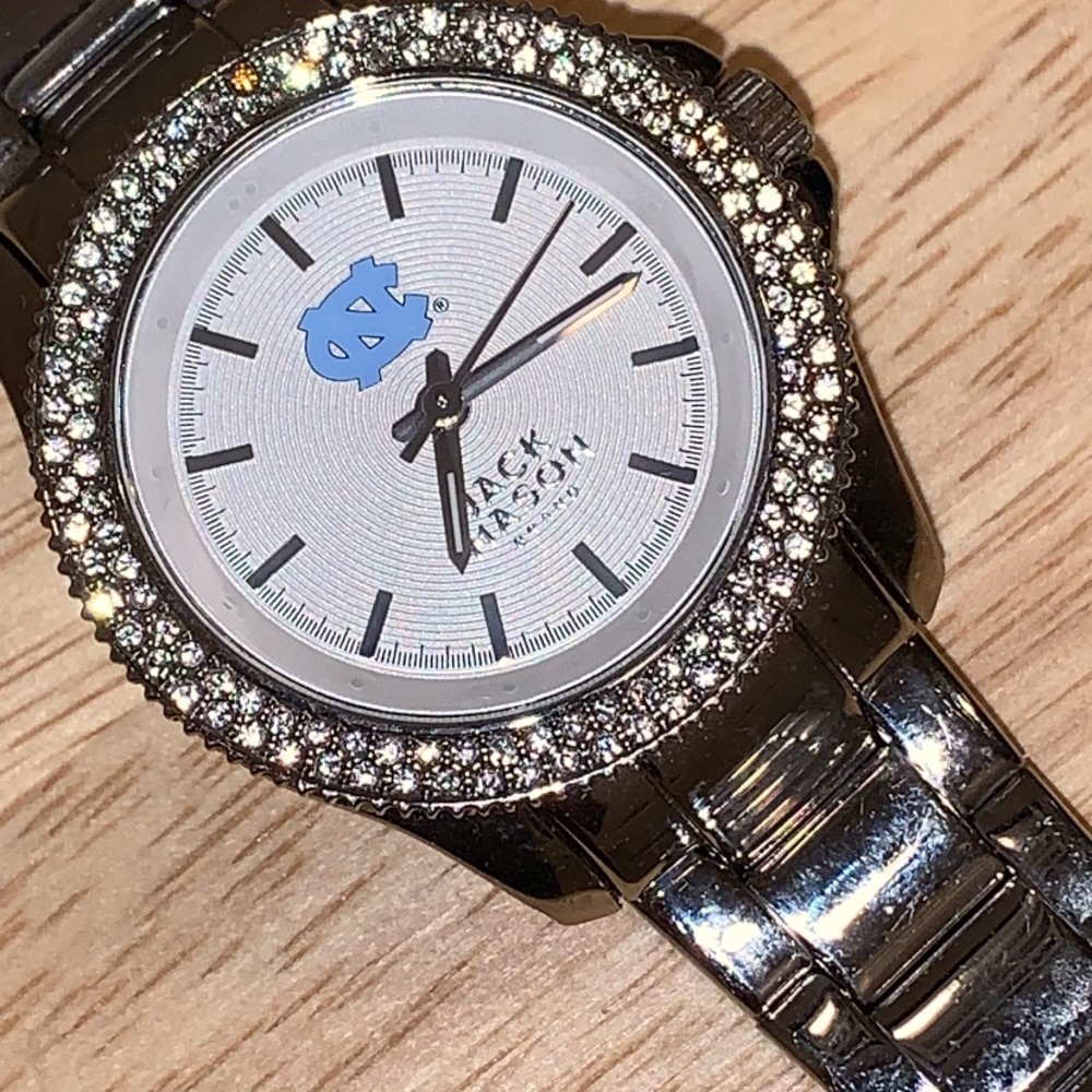 Jack Mason Brand North Carolina Tar Heels Glitz Watch.